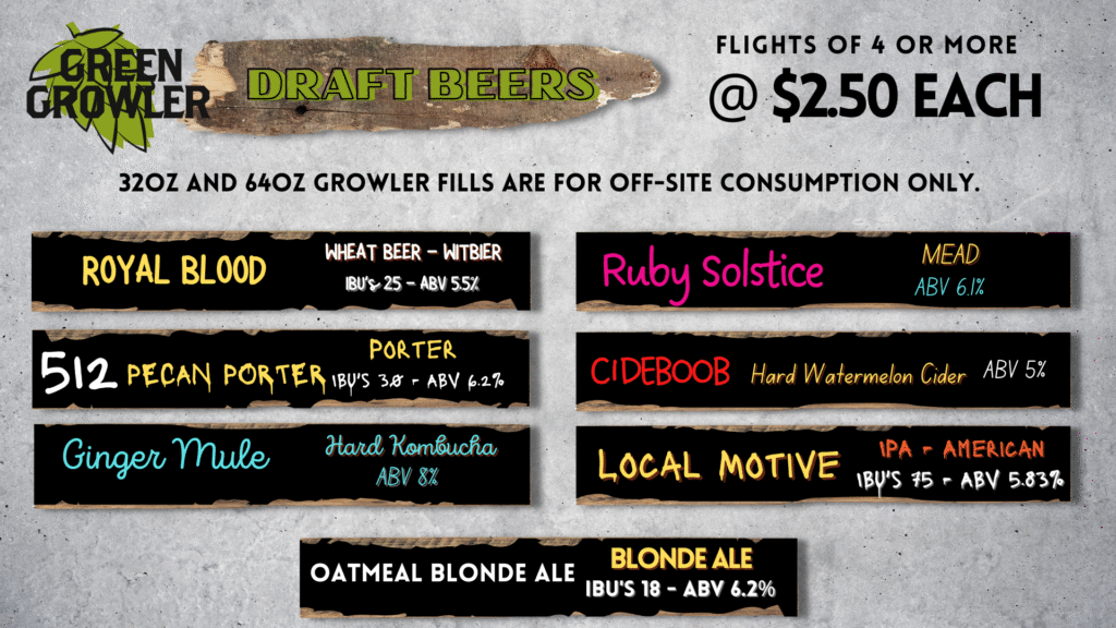 digital menus - Free design, hosting, and maintenance - Bar Menu